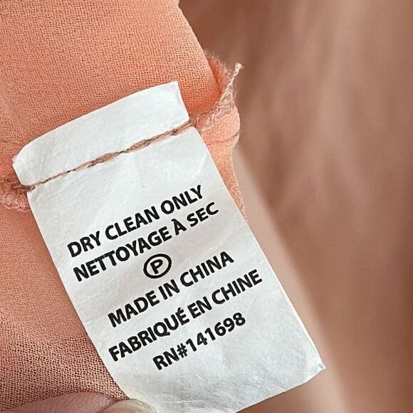 Ramy Brook Audrey Nude Pink Flowy Sleeveless Midi Dress XS - Picture 8 of 11